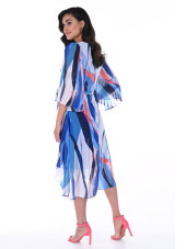 246102 Dress - Blue/Multi (Frank Lyman) 